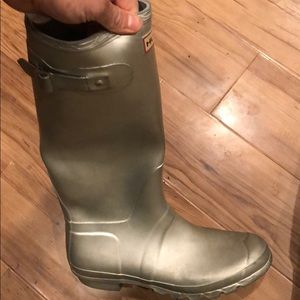 Silver Hunter Rain Boots